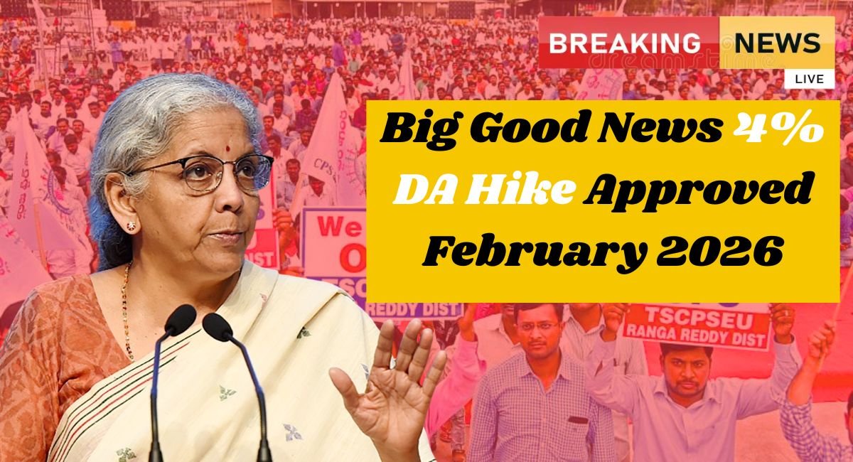 4% DA Hike Approved